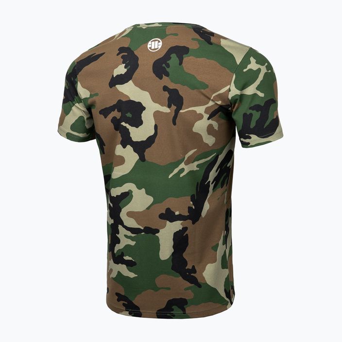 Pitbull West Coast Classic Boxing woodland camo ανδρικό t-shirt 5