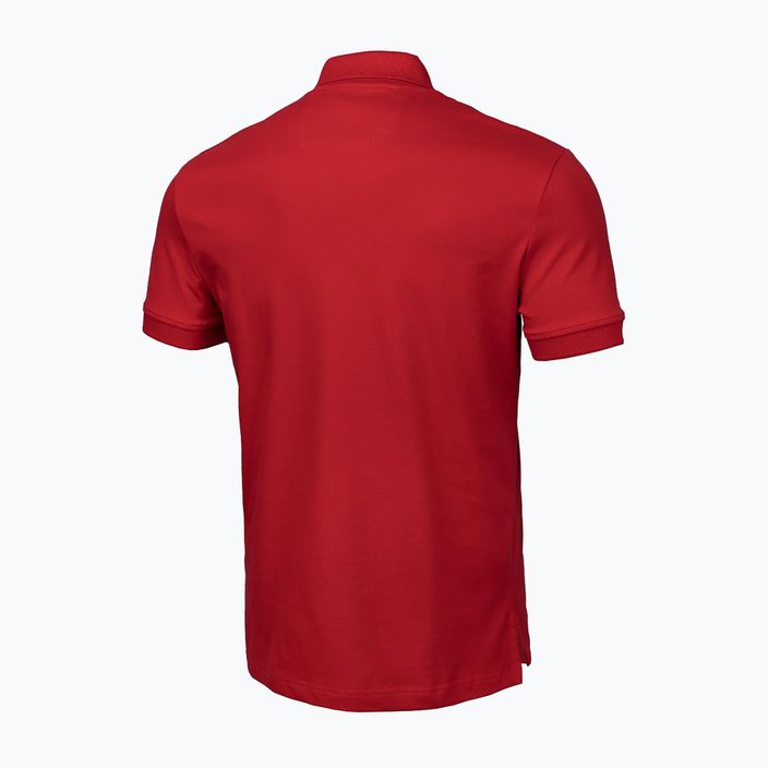 Ανδρικό πουκάμισο πόλο Pitbull West Coast Polo Pique Regular red 2