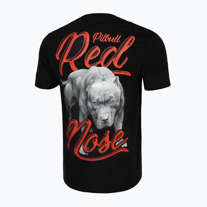 Pitbull West Coast Red Nose 23 μαύρο ανδρικό t-shirt 2