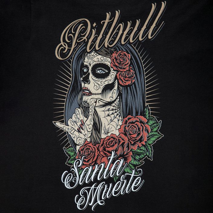 Γυναικείο T-shirt Pitbull West Coast Santa Muerte black 5