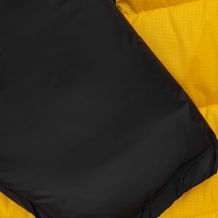Pitbull West Coast ανδρικό χειμερινό μπουφάν Evergold με κουκούλα και κουκούλα με επένδυση κίτρινο/μαύρο 12
