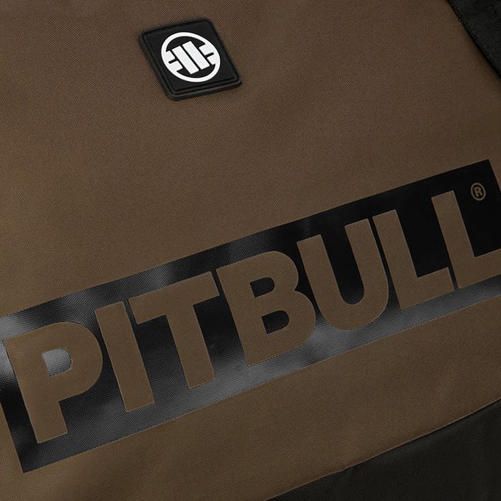 Pitbull West Coast Sports τσάντα προπόνησης άμμου/μαύρου χρώματος 3