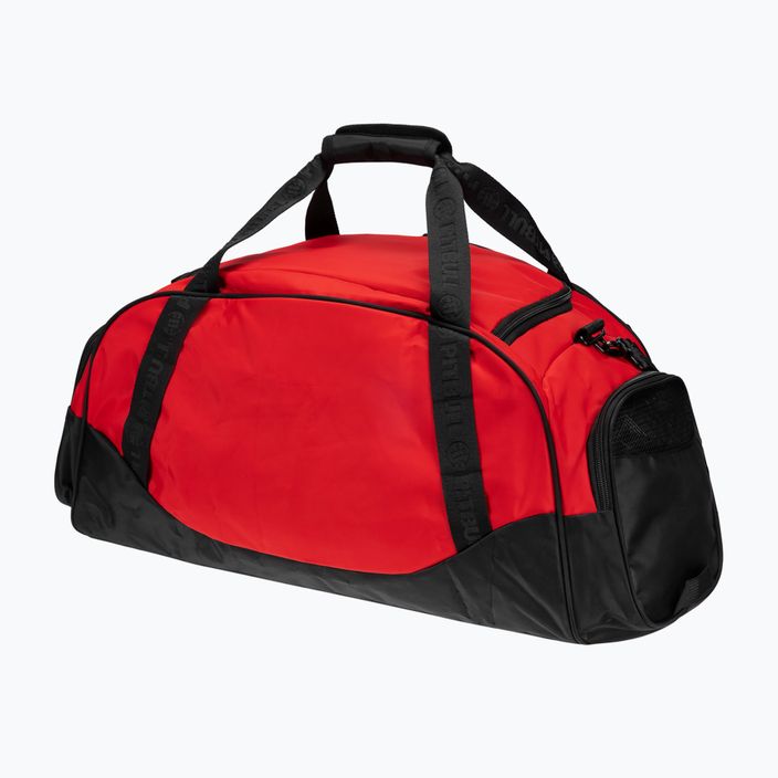 Pitbull West Coast Sports κόκκινη/μαύρη τσάντα προπόνησης 2