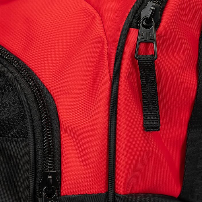 Pitbull West Coast Sports κόκκινη/μαύρη τσάντα προπόνησης 4