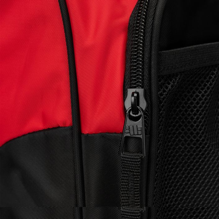 Pitbull West Coast Sports κόκκινη/μαύρη τσάντα προπόνησης 5