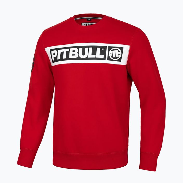 Ανδρικό φούτερ Pitbull Sherwood Crewneck κόκκινο 4