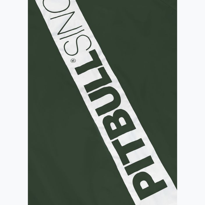 Ανδρικό μπουφάν Pitbull West Coast Athletic Hilltop με κουκούλα από νάιλον σκούρο πράσινο 10