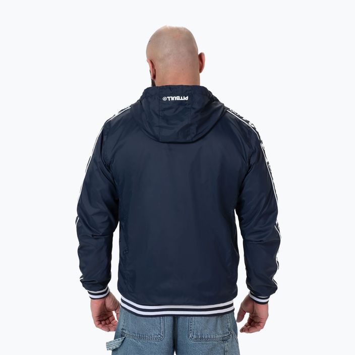 Pitbull West Coast ανδρικό μπουφάν Whitewood με κουκούλα από νάιλον σκούρο σκούρο ναυτικό 3