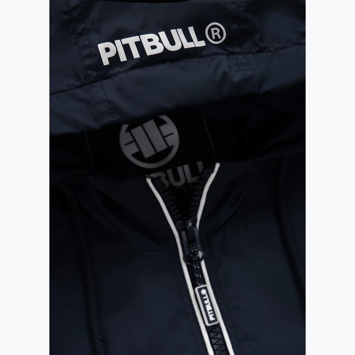 Pitbull West Coast ανδρικό μπουφάν Whitewood με κουκούλα από νάιλον σκούρο σκούρο ναυτικό 8