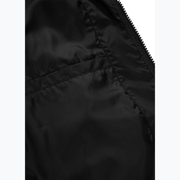 Ανδρικό μπουφάν Pitbull West Coast Whitewood με κουκούλα από νάιλον μαύρο 12