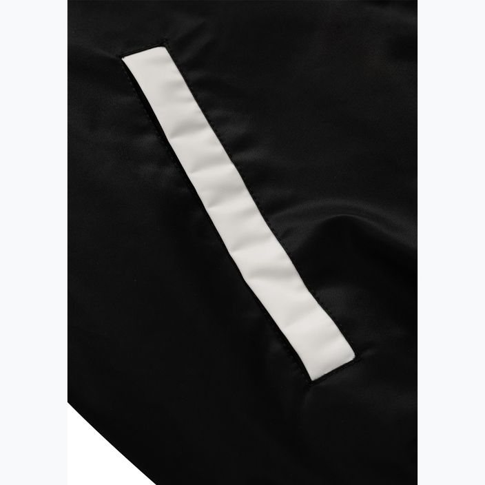 Ανδρικό μπουφάν με κουκούλα Pitbull West Coast Falcon Ridge Bomber με κουκούλα μαύρο/εκρού 11