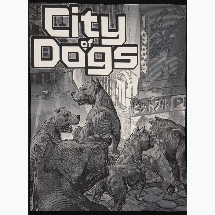 Pitbull West Coast City Of Dogs ανδρικό t-shirt μαύρο 5