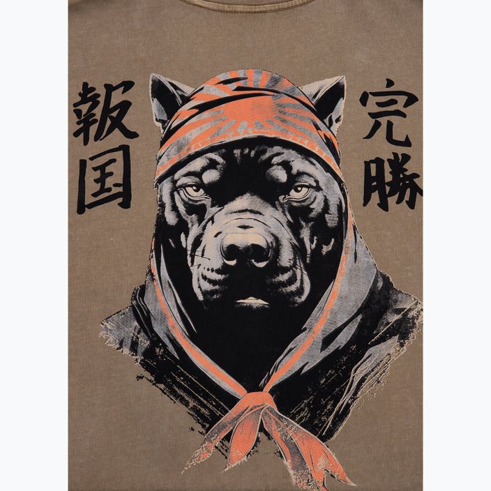 Pitbull West Coast Bravery ανδρικό t-shirt κογιότ καφέ 9