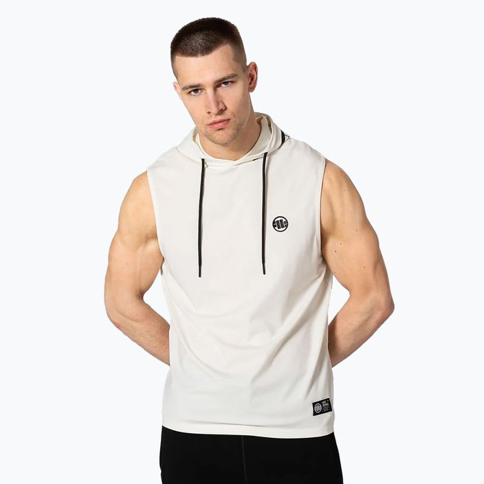 Ανδρικό φανελάκι Pitbull Mercado Hilltop Hooded Sleeveless white 4