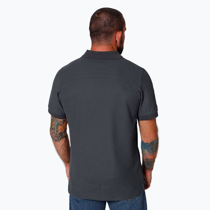 Pitbull West Coast ανδρικό πουκάμισο πόλο Rockey γραφίτης 3