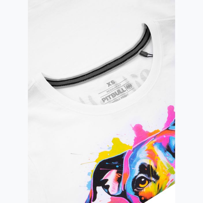 Pitbull West Coast γυναικείο t-shirt Watercolor λευκό 3