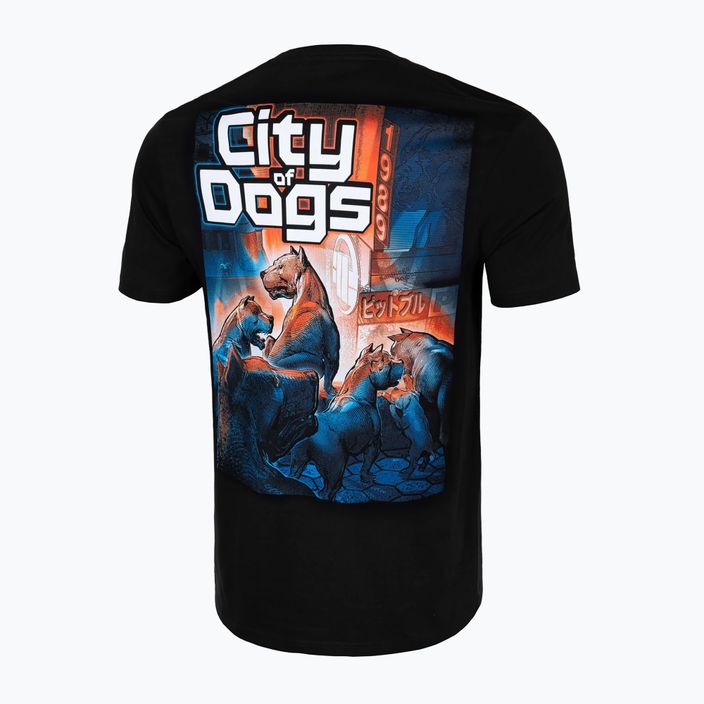 Pitbull West Coast City Of Dogs ανδρικό t-shirt 214047900002 μαύρο 2