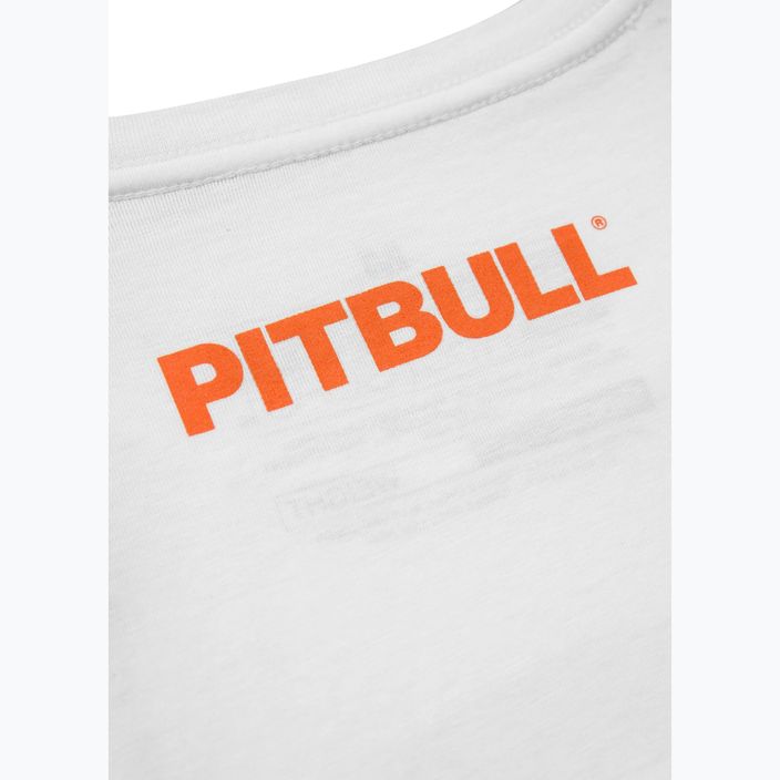 Pitbull Δυτική Ακτή Πορτοκαλί Σκύλος 24 λευκό ανδρικό t-shirt 5
