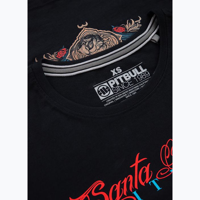 Pitbull West Coast γυναικείο t-shirt Santa Mu μαύρο 4