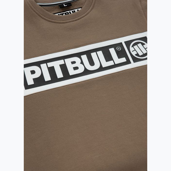 Ανδρικό φούτερ Pitbull Sherwood Crewneck καφέ 8