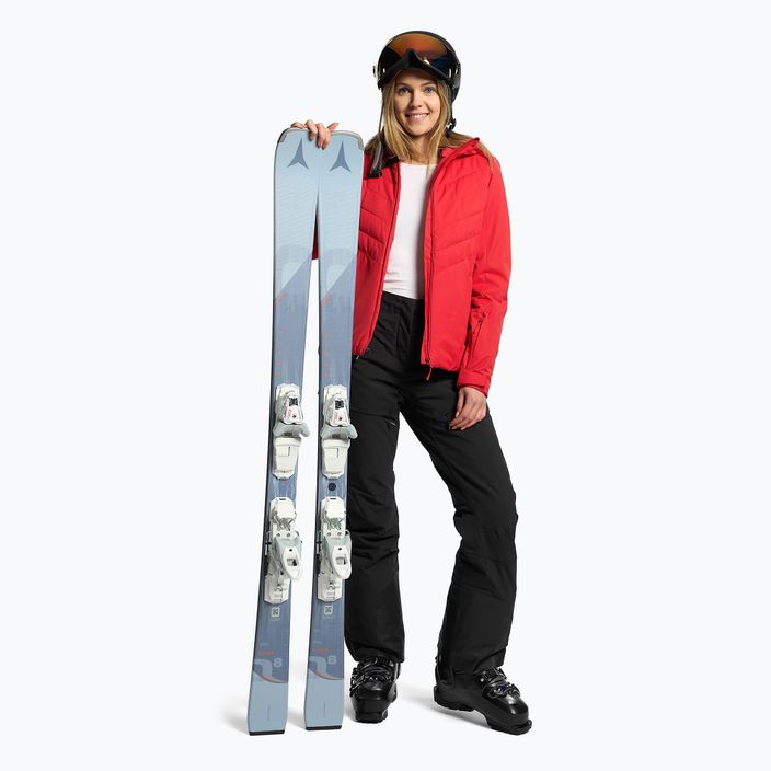 Γυναικείο μπουφάν σκι 4F κόκκινο H4Z21-KUDN003 2