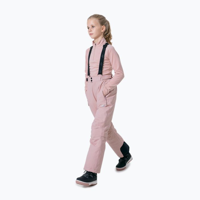 Παιδικό φούτερ 4F fleece ροζ HJZ22-JBIDP001 2