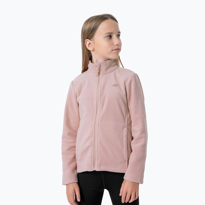 Παιδικό φούτερ 4F fleece ροζ HJZ22-JPLD001 7