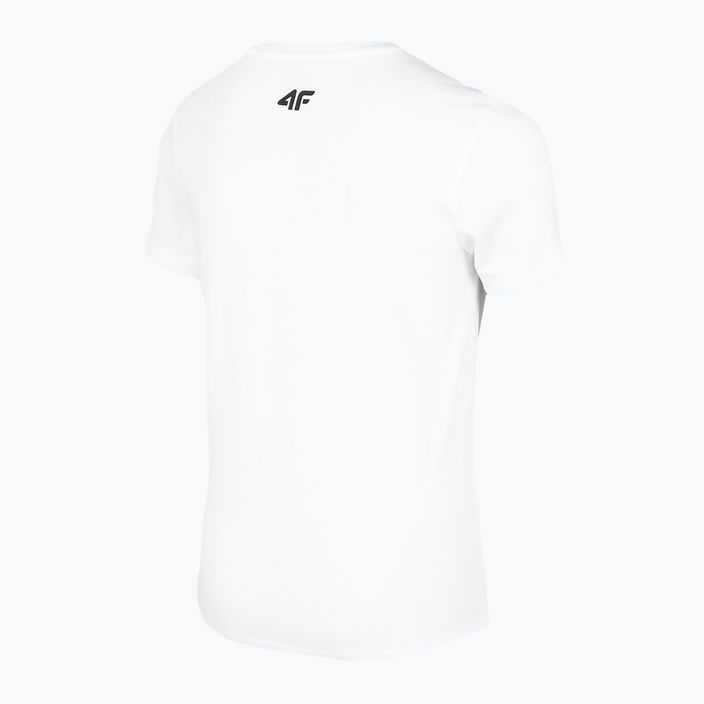 Παιδικό T-shirt 4F λευκό HJZ22-JTSM002 4