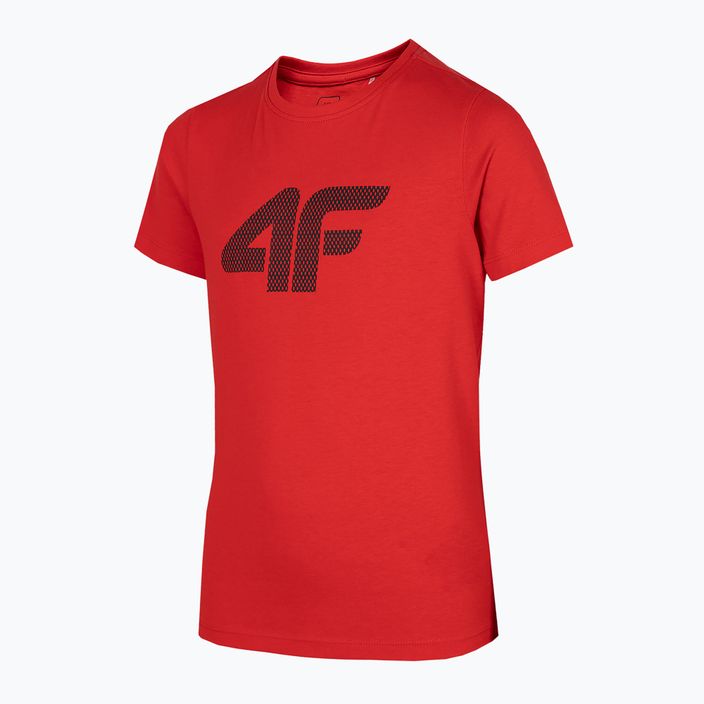 Παιδικό T-shirt 4F κόκκινο HJZ22-JTSM002 3