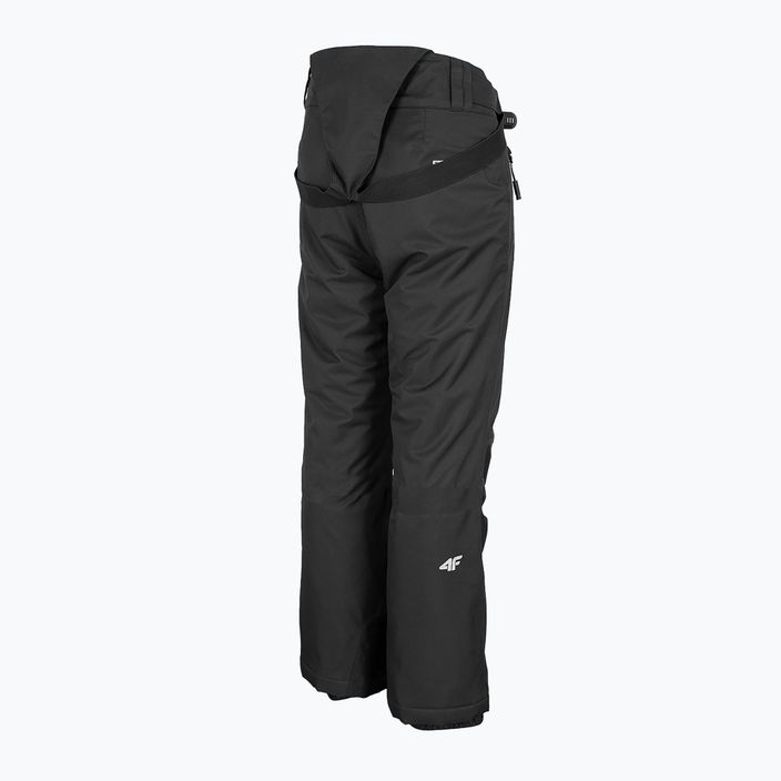 Παιδικό παντελόνι σκι 4F μαύρο HJZ22-JSPDN001 10