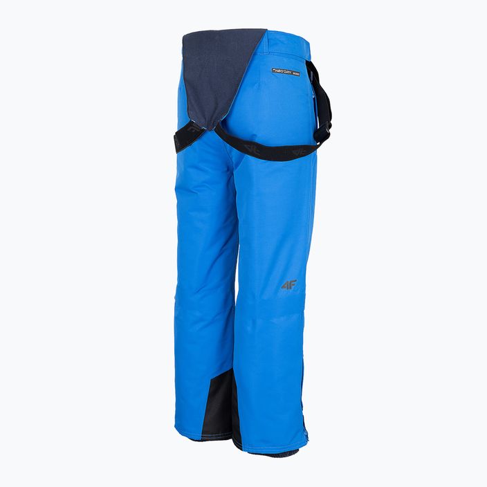 Παιδικό παντελόνι σκι 4F μπλε HJZ22-JSPMN001 4