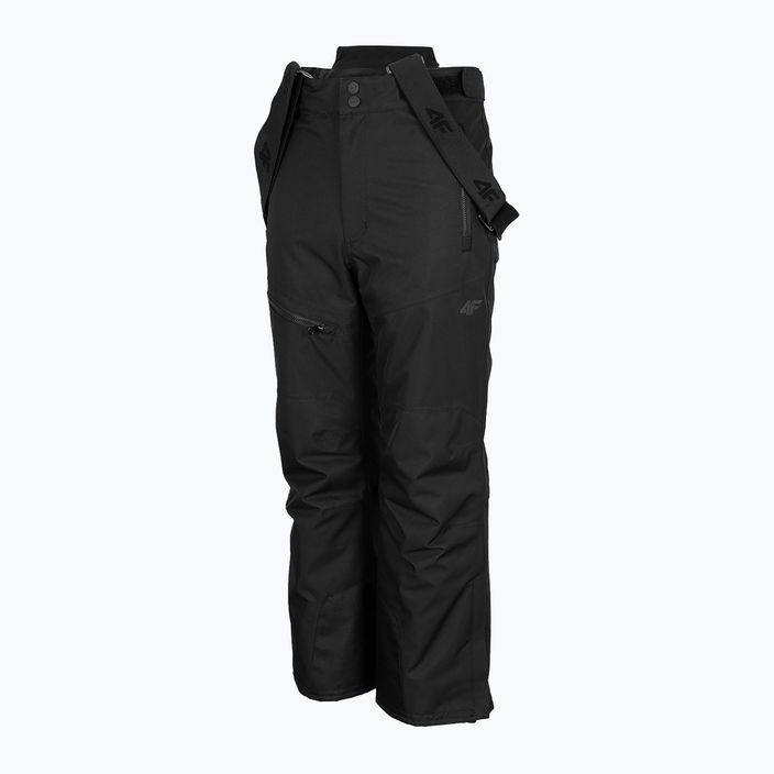 Παιδικό παντελόνι σκι 4F μαύρο HJZ22-JSPMN002 7