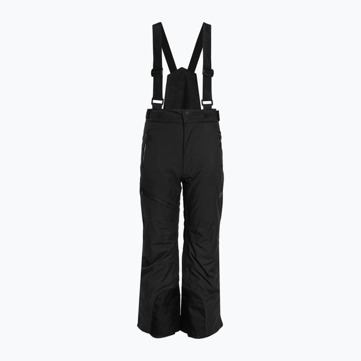 Παιδικό παντελόνι σκι 4F μαύρο HJZ22-JSPMN002 3