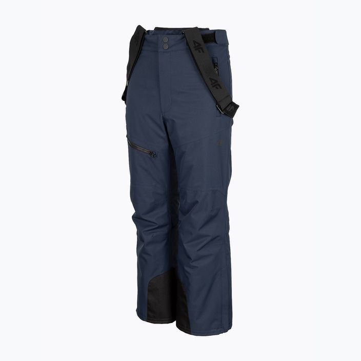 Παιδικό παντελόνι σκι 4F navy blue HJZ22-JSPMN002 7