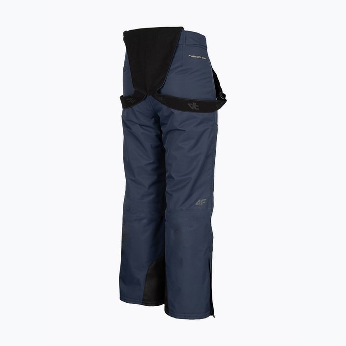 Παιδικό παντελόνι σκι 4F navy blue HJZ22-JSPMN002 8
