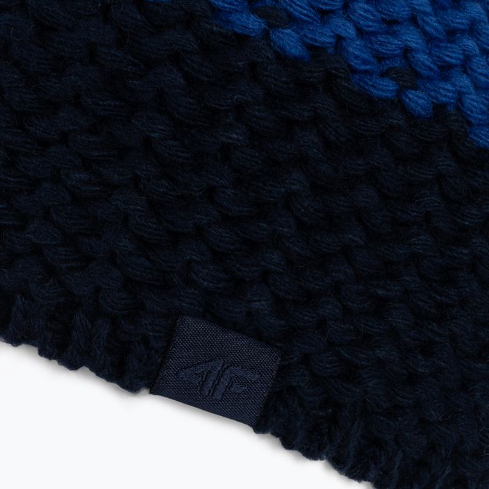 Ανδρικό καπέλο 4F μαύρο-μπλε H4Z22-CAM012 4