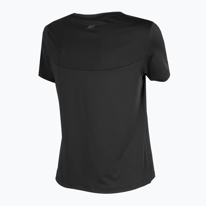 Γυναικείο μπλουζάκι προπόνησης 4F μαύρο H4Z22-TSDF010 3