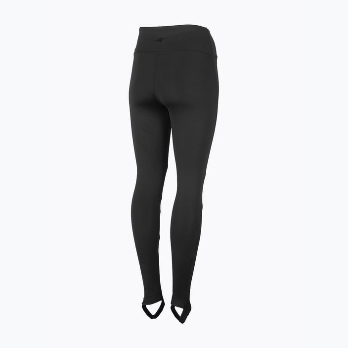 Γυναικείο παντελόνι γιόγκα 4F μαύρο H4Z22-SPDF019 4