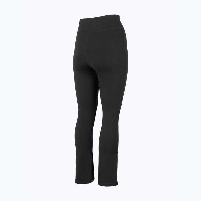 Γυναικείο παντελόνι γιόγκα 4F μαύρο H4Z22-SPDF017 4