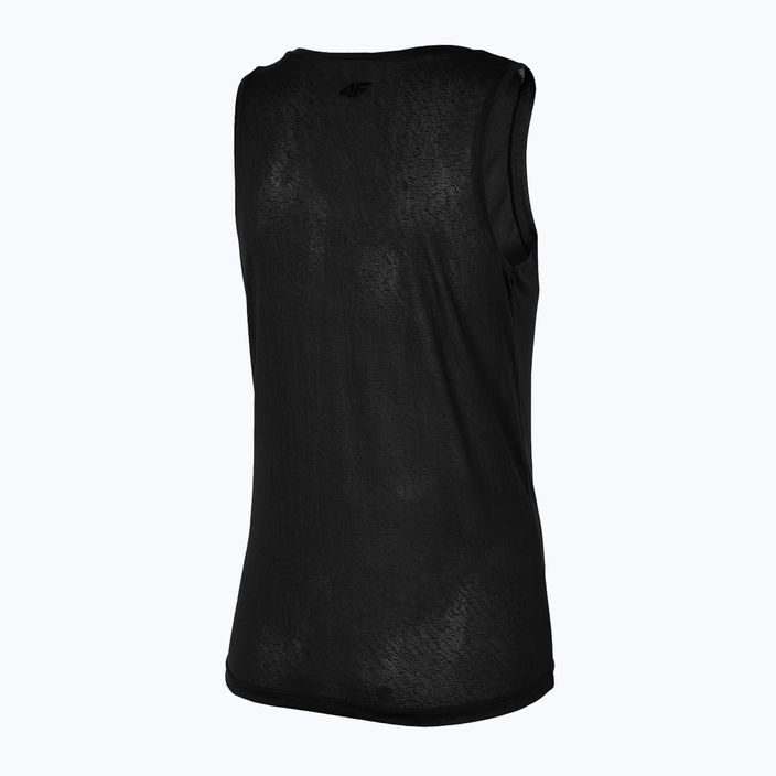 Γυναικεία μπλούζα γιόγκα 4F μαύρο H4Z22-TSDF011 4