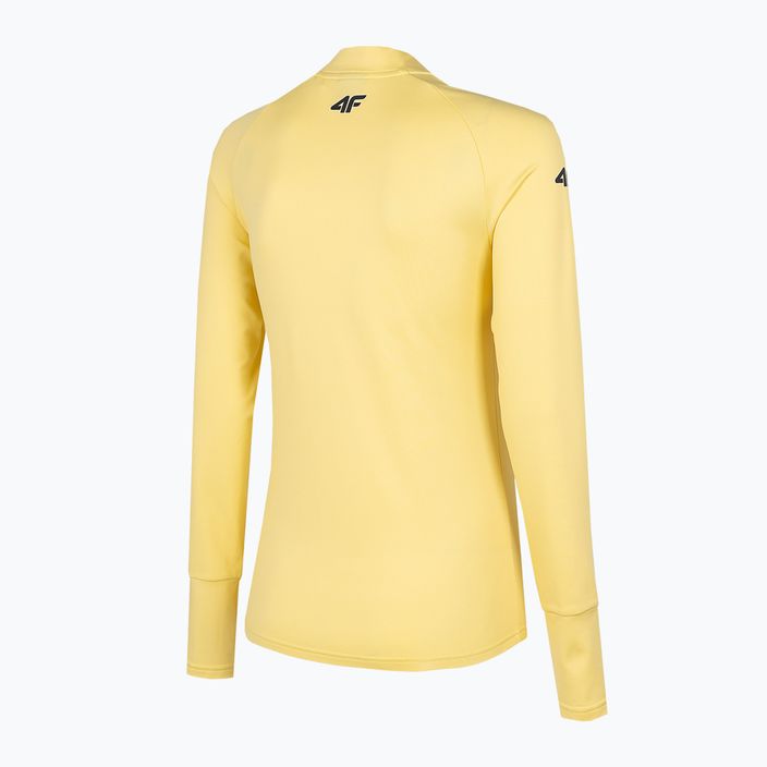 Γυναικείο θερμικό T-shirt 4F κίτρινο H4Z22-BIDD030 3