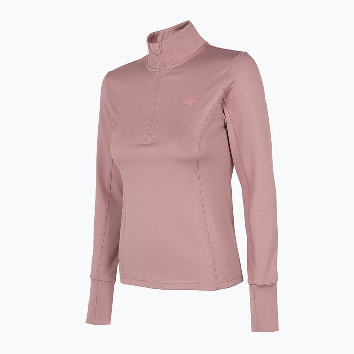 Γυναικείο θερμικό T-shirt 4F σκούρο ροζ H4Z22-BIDD032 2