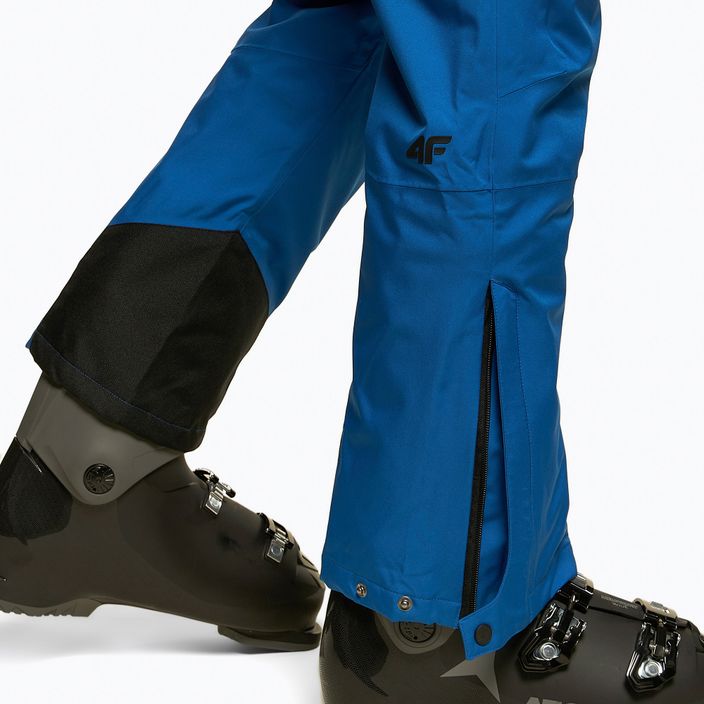 Ανδρικό παντελόνι σκι 4F μπλε H4Z22-SPMN003 5