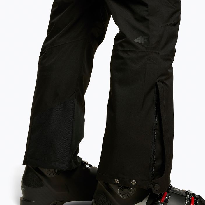 Ανδρικό παντελόνι σκι 4F μαύρο H4Z22-SPMN003 6