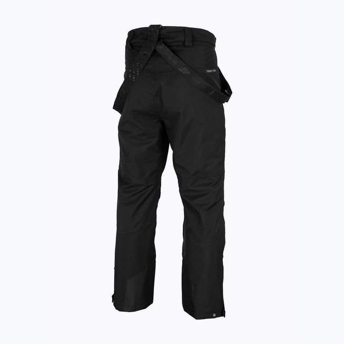 Ανδρικό παντελόνι σκι 4F μαύρο H4Z22-SPMN003 8