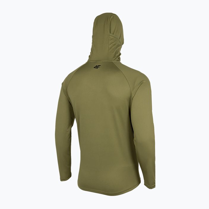 Ανδρικό θερμικό πουκάμισο 4F πράσινο H4Z22-BIMD034 3