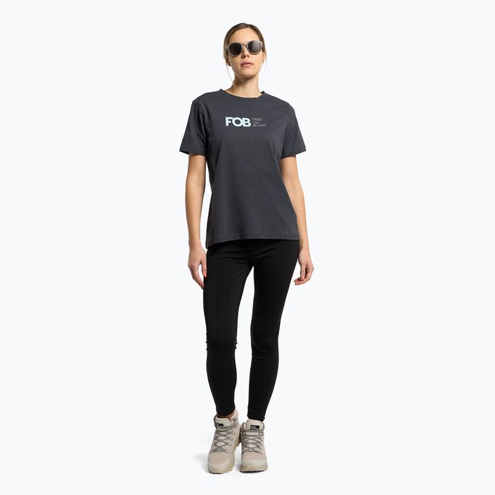 Γυναικείο T-shirt 4F TSD010 σκούρο γκρι H4Z22-TSD010 2