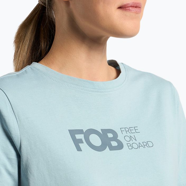 Γυναικείο T-shirt 4F TSD010 γαλάζιο H4Z22-TSD010 5