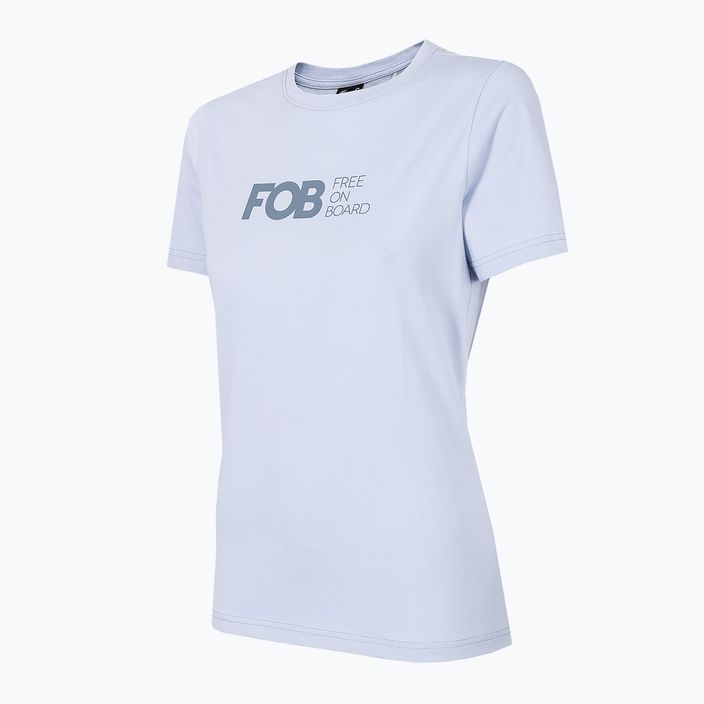Γυναικείο T-shirt 4F TSD010 γαλάζιο H4Z22-TSD010 7