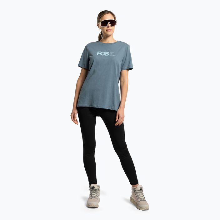 Γυναικείο T-shirt 4F TSD010 μπλε H4Z22-TSD010 2